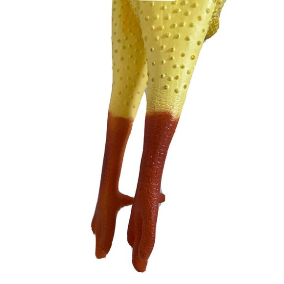 Plastic Chicken Toy Farm 20" Long Wall Decor Thanksgiving Fun Scary Toy - Picture 6 of 8